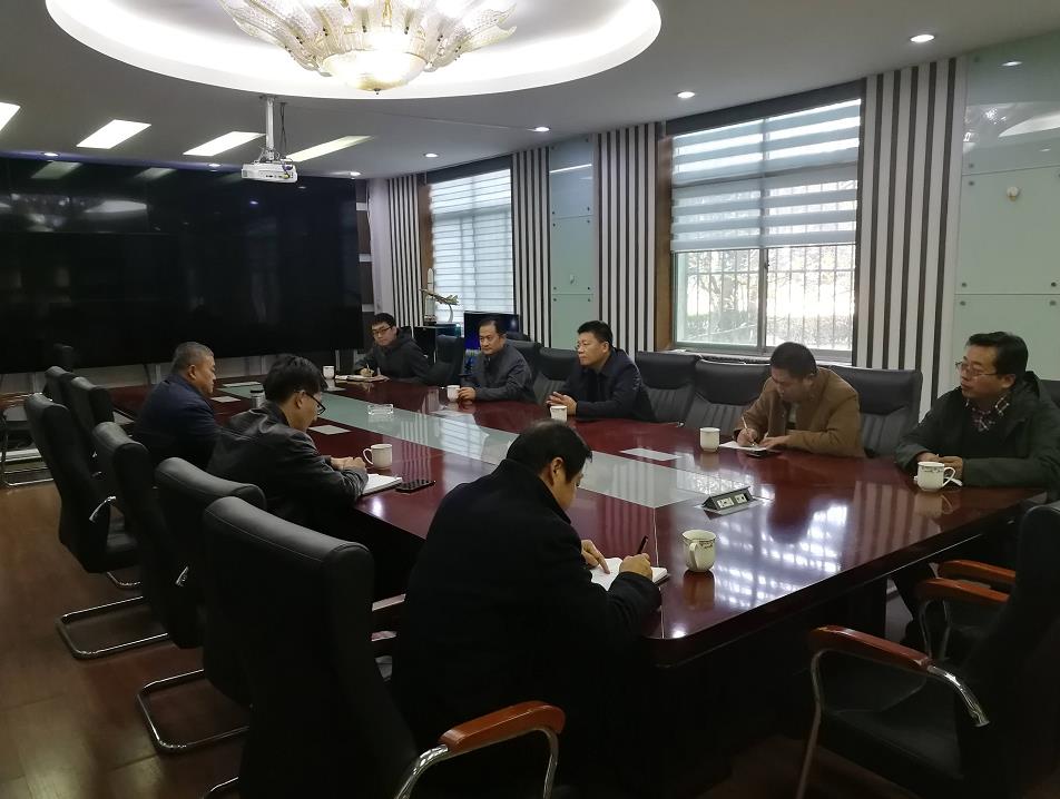 济南市长清区副区长丁勇来山东中国玩球官方网集团调研