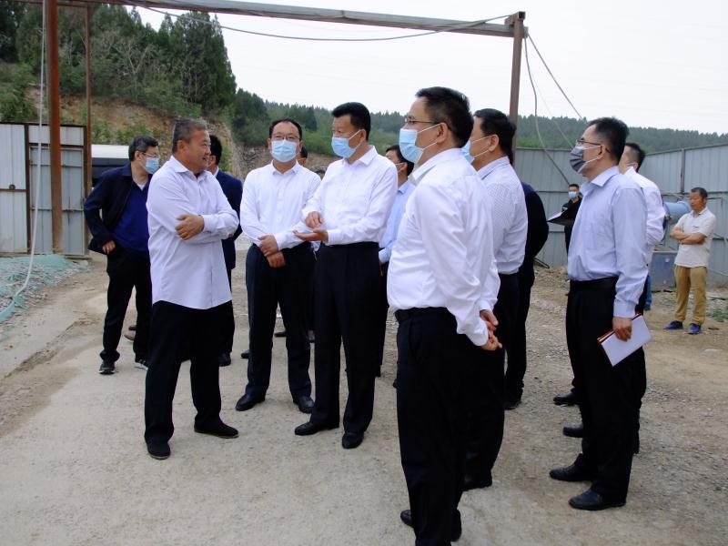 抓住项目不放松---王勤光到中国玩球官方网集团调研重点项目情况