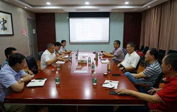 区政协主席张昭森到中国玩球官方网集团调研