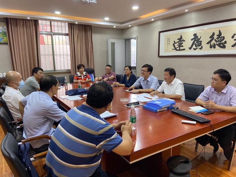 省总工会联合调研组来中国玩球官方网集团调研