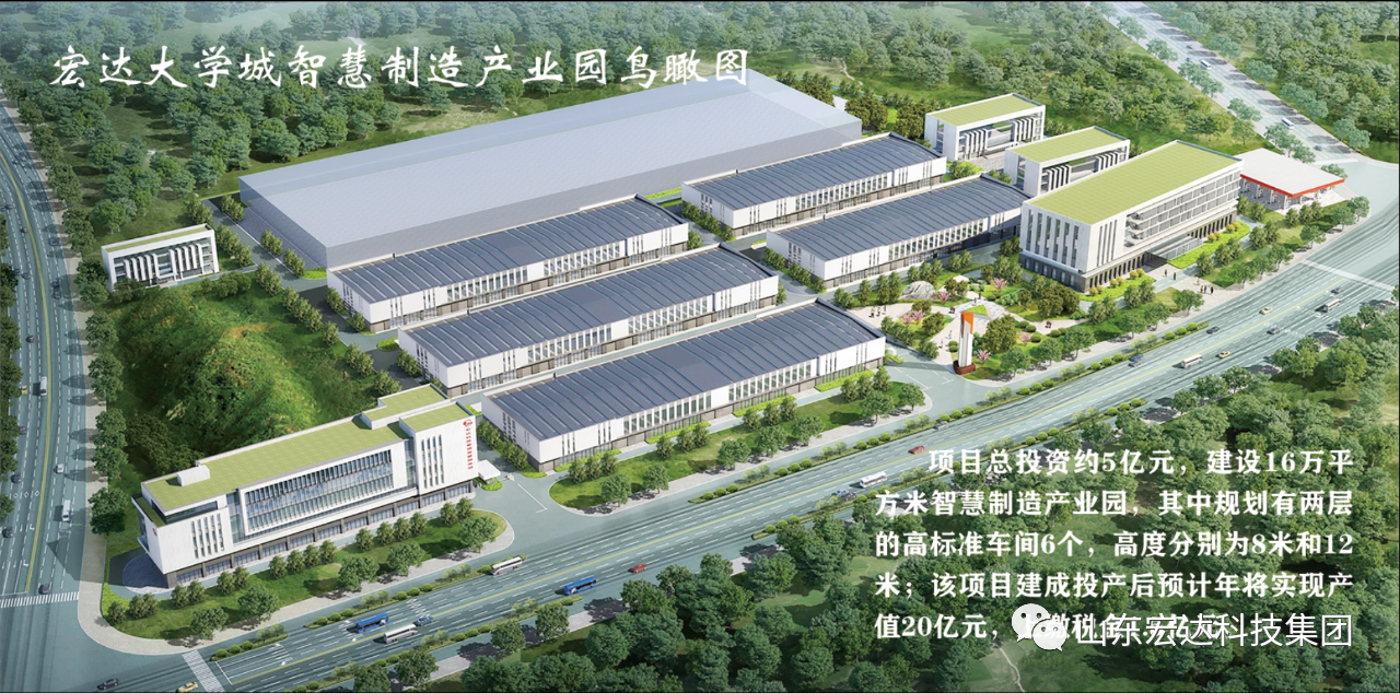 中国玩球官方网大学城智慧制造产业园鸟瞰图